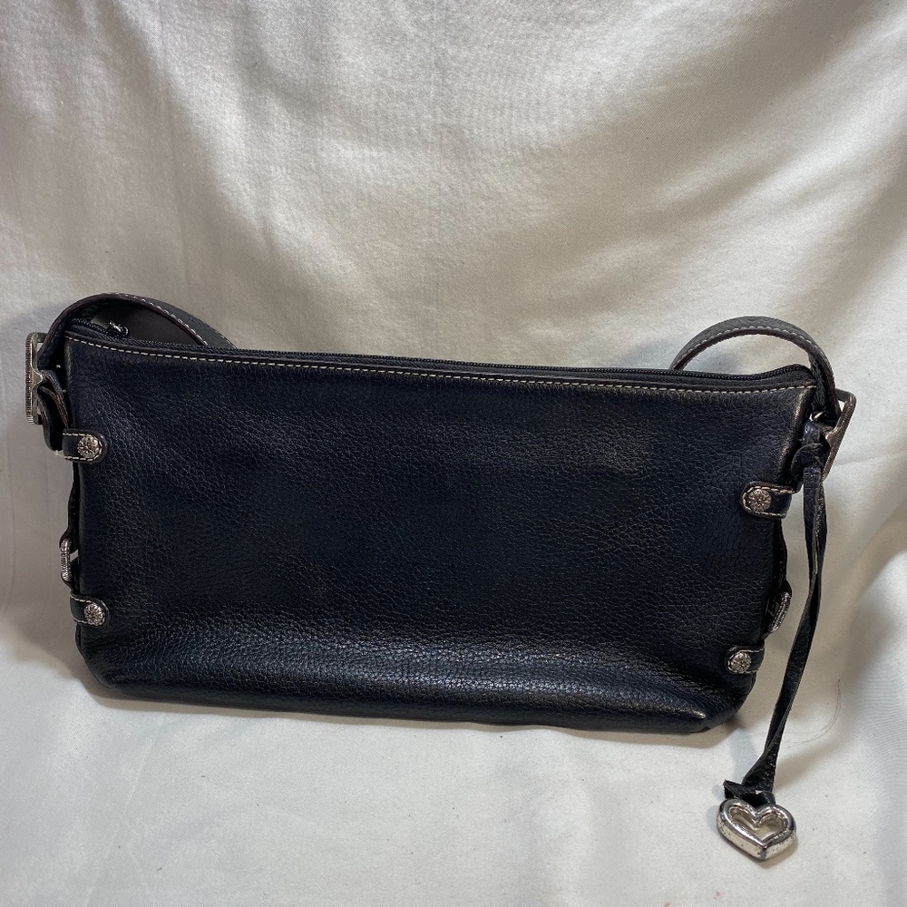 BEAUTIFUL BLACK LEATHER BRIGHTON BAG